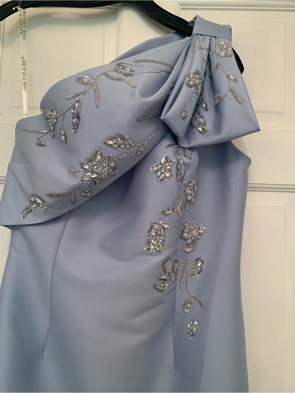 Sachin Babi EMBELLISHED OLIVIA GOWN - GLACIAL BLUE New with tags! - Picture 6 of 7